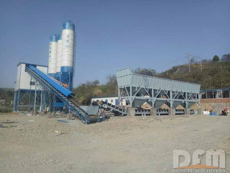 120m³/h Concrete Batching Plant