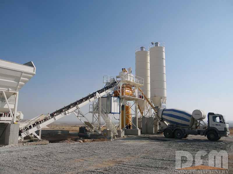 Belt Type Concrete Batching Plant