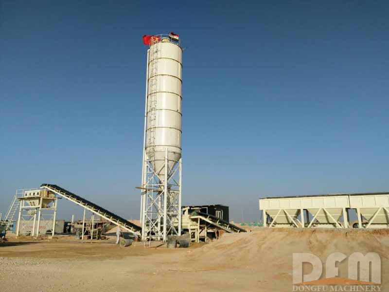 WCD500 stabilized soil batching plant