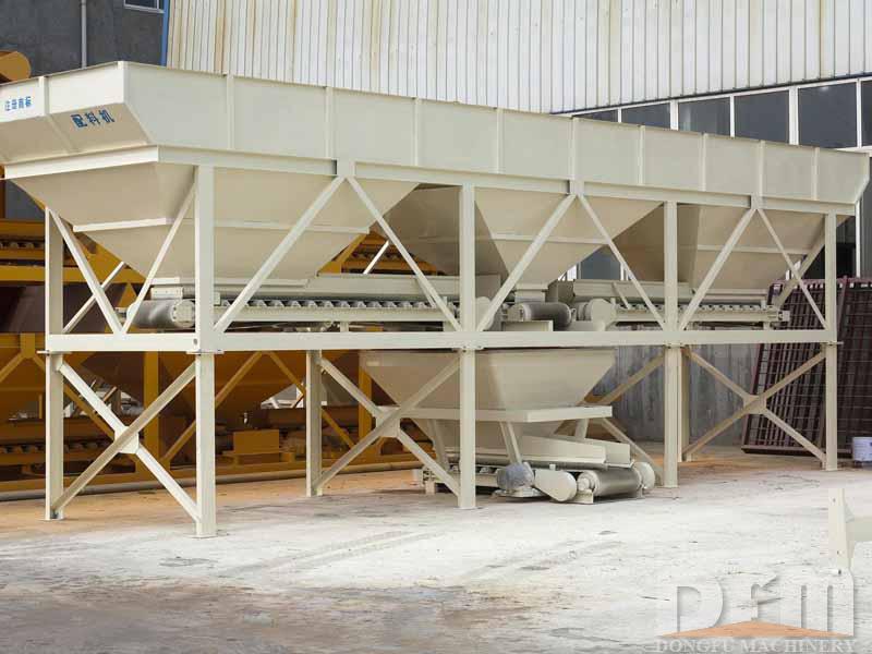 PLD1200 Concrete Batcher 3 hoppers