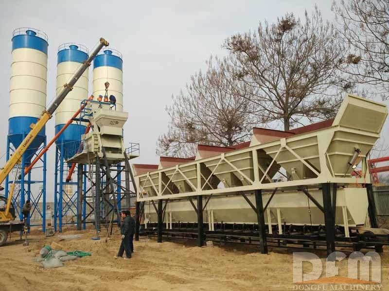 75m³/h Concrete Batching Plant